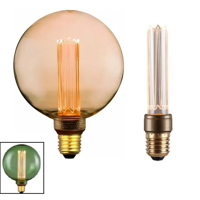 lluminez votre espace avec style Ampoule LED verte E27 4W à deux modes