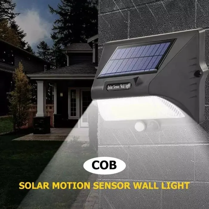 Éclairez votre chemin Lampe Solaire LED Murale avec Détecteur de Mouvement