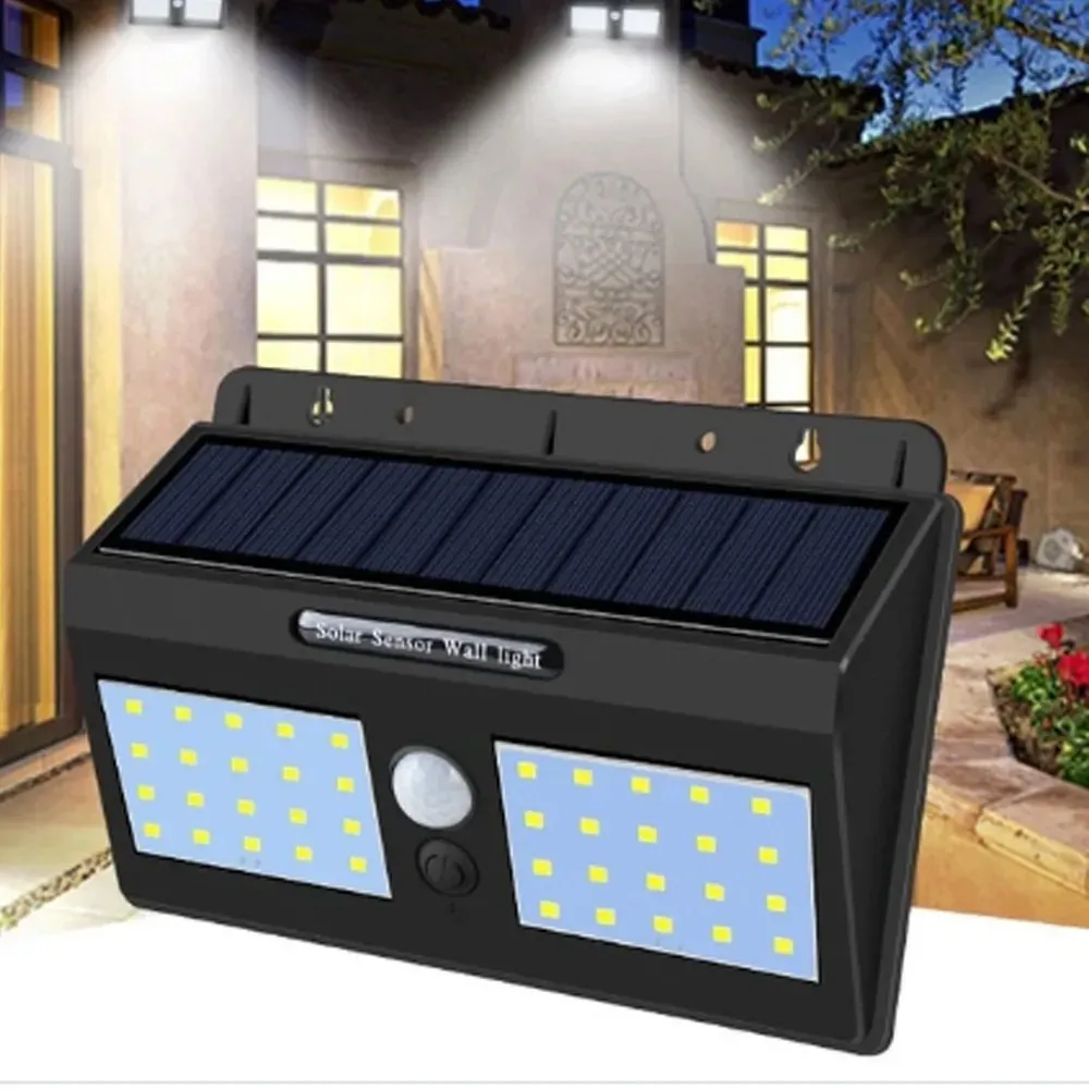 Lampe solaire intelligente Éclairez votre chemin avec détection de mouvement et résistance à l'eau