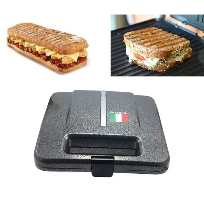 Dégustez la perfection avec l'Imperial Panini Maker Grille sandwich électrique antiadhésive