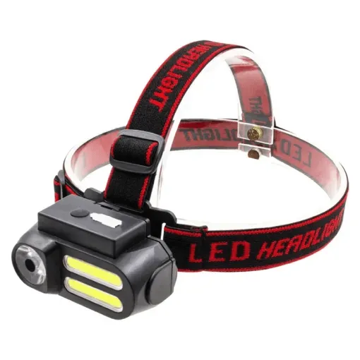 Lampe Frontale Professionnelle Étanche, Rechargeable et Polyvalente