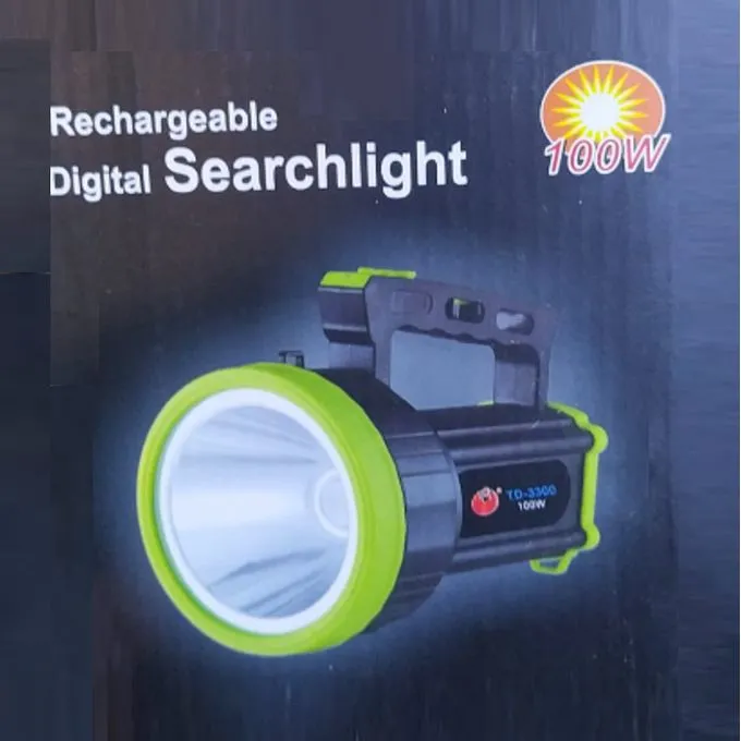 Éclairez l'obscurité avec notre Projecteur Rechargeable USB 100W