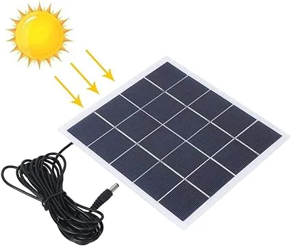 Panneau Solaire avec Câblage Avancé et Chargement de Batterie