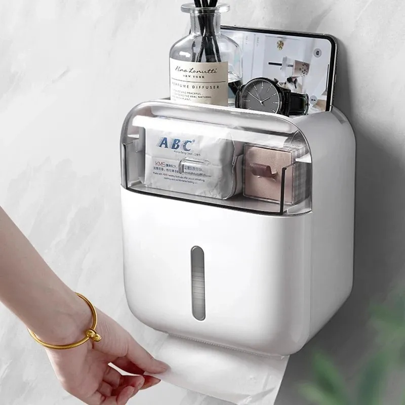 Porte-Papier Toilette Haut de Gamme et Multifonction