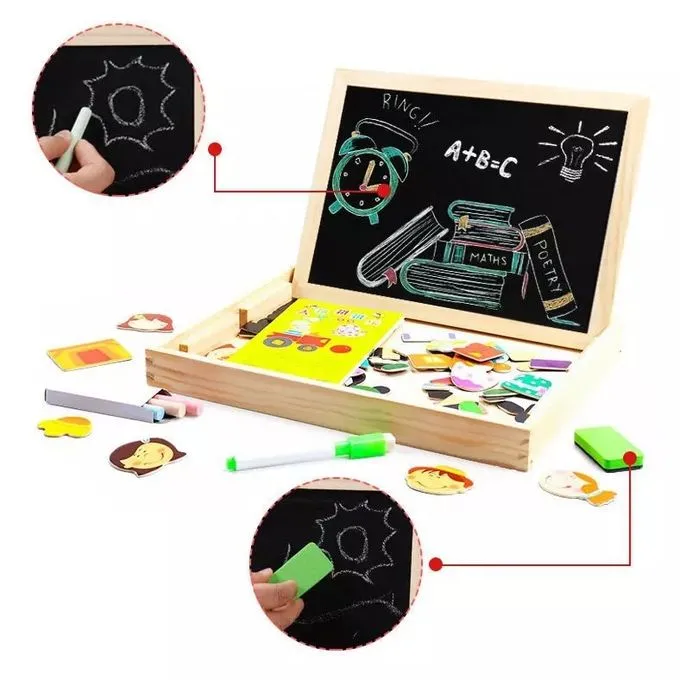 Éveillez la créativité avec notre Tableau Double Face le compagnon idéal des petits génies