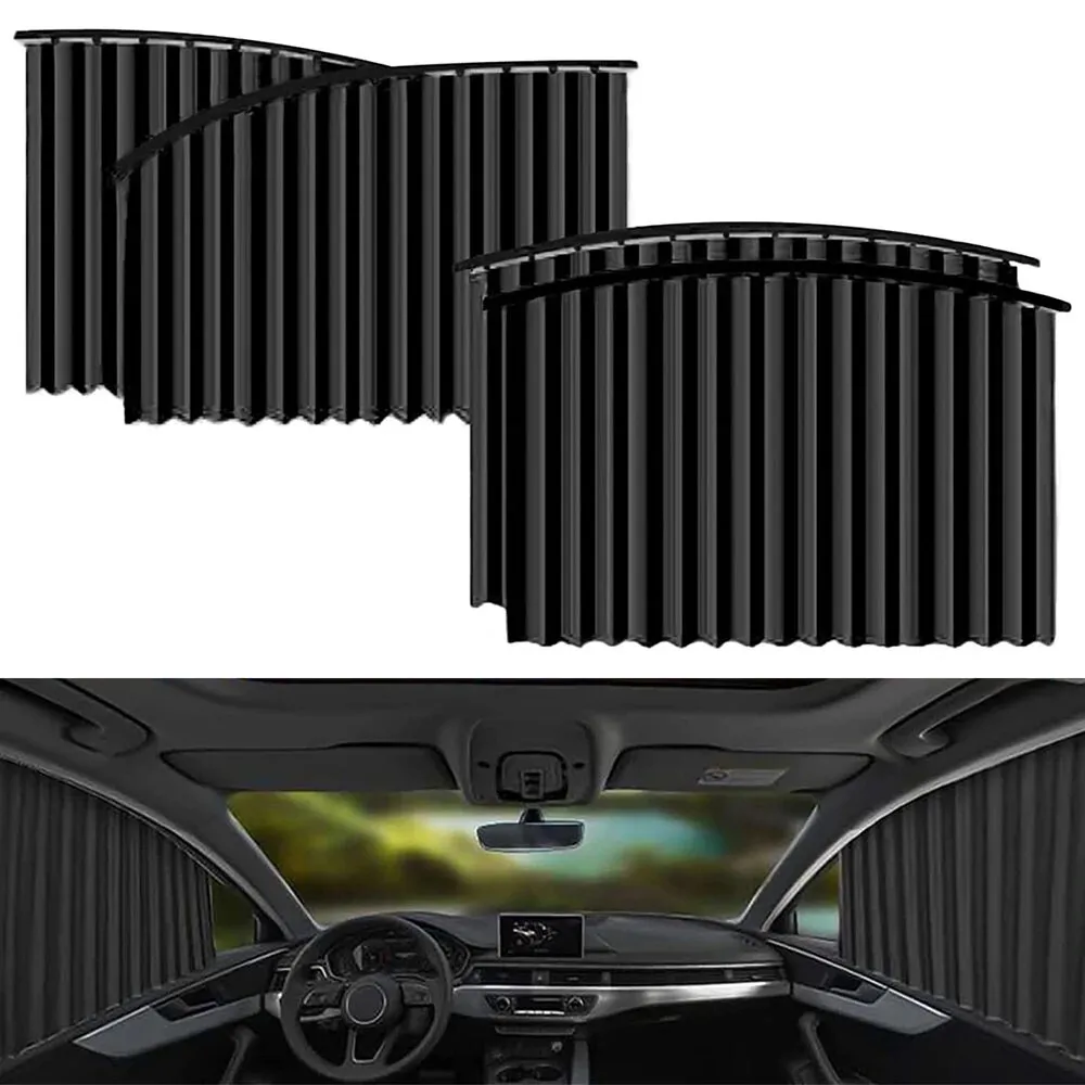 Lot de 4 Rideaux Voiture pour Repas et Allaitement