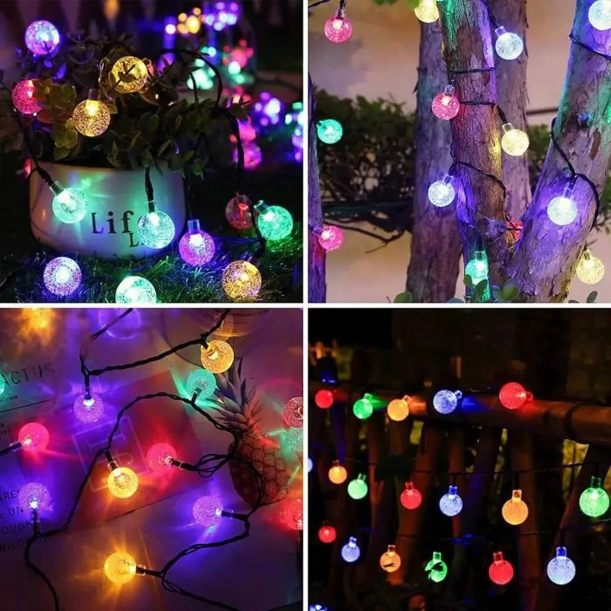 Guirlande Lumineuse Étanche à LED avec Port USB
