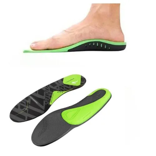 2 Pièces de Semelles en Gel de Silicone Médical pour Chaussures