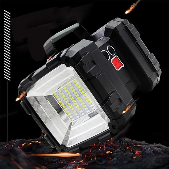 Éclairez l'obscurité avec la Lampe de Poche LED D2 à Double Tête Rechargeable par USB
