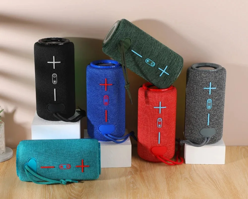 Haut-parleur Bluetooth portable avec basses puissantes TG639 (colleur aléatoire)