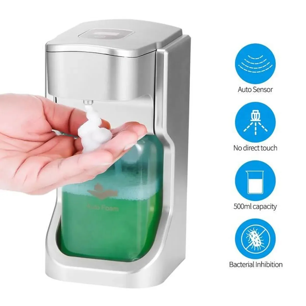 Distributeur Automatique de Savon Moussant 500 ML