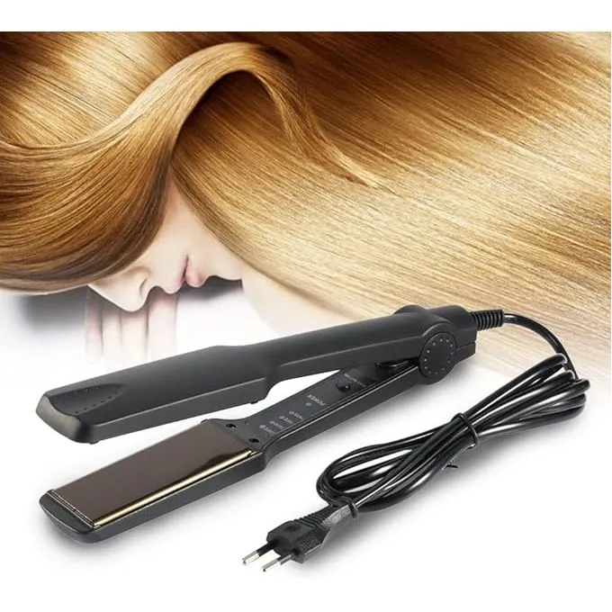 Obtenez des cheveux lisses et soyeux avec le Fer à lisser professionnel Kemei Votre allié quotidien pour une coiffure impeccable