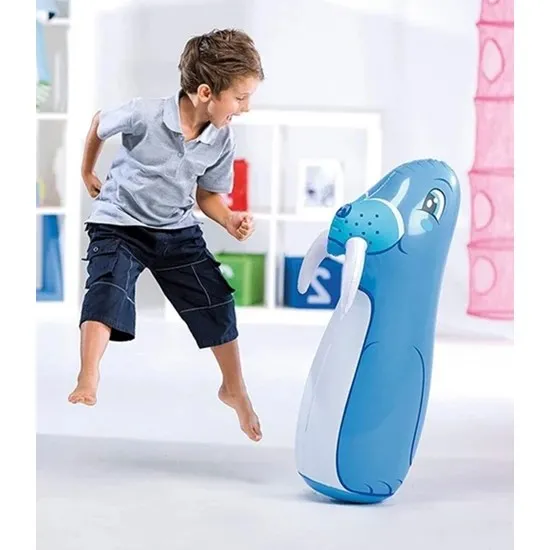 Divertissement Actif  Punching Ball Gonflable pour Enfants Amusement Assuré