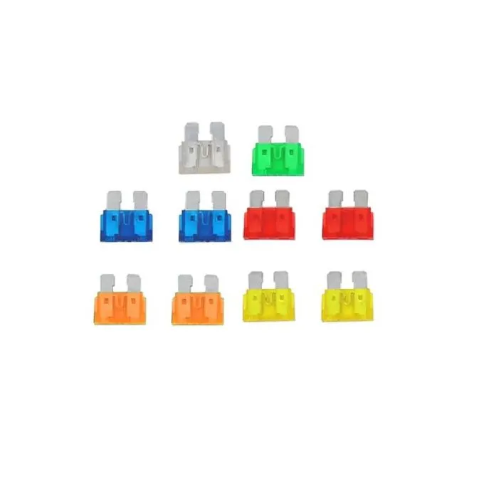 Assurez votre conduite en toute sécurité avec notre assortiment de 10 mini fusibles pour voiture