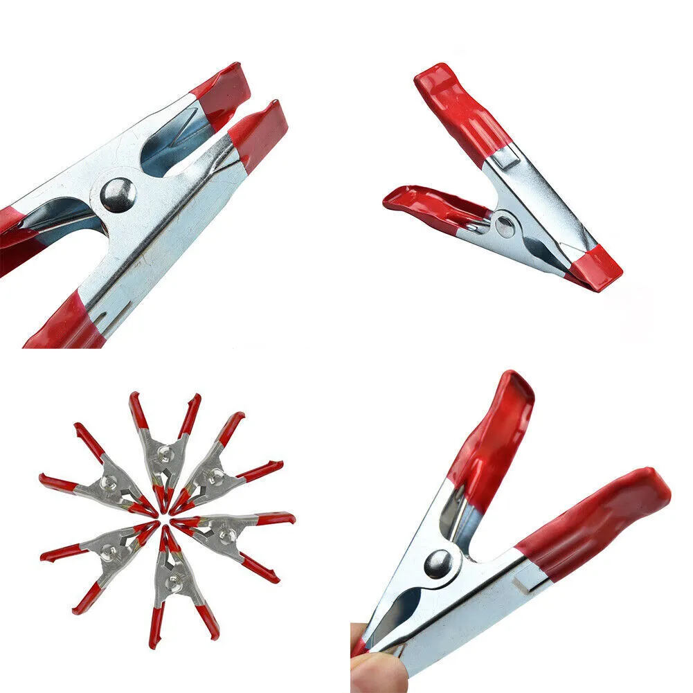 Ensemble de 6 Pinces à Ressort Robustes pour une Réparation Efficace