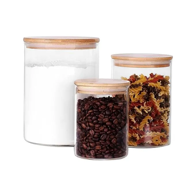 Organisation Optimale Trio de Conteneurs Hermétiques avec Verrouillage par Torsion