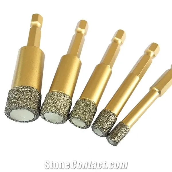 Precision Perfected Vacuum Brazed Diamond Core Drill Bits for Flawless Ceramic Tile Drilling