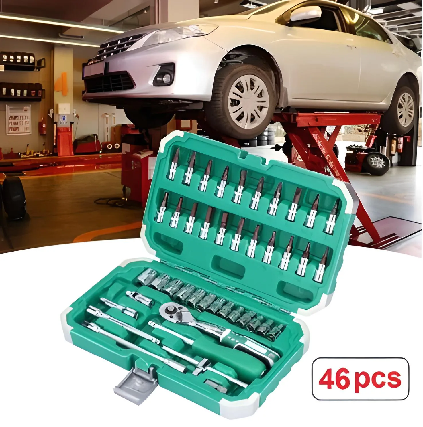 Outils de 46 Réparation de Voiture Haut de Gamme