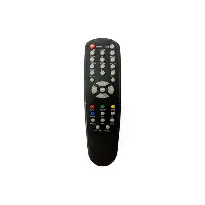 Contrôlez en style avec la Télécommande Selm Bex Noire Puissance et Élégance