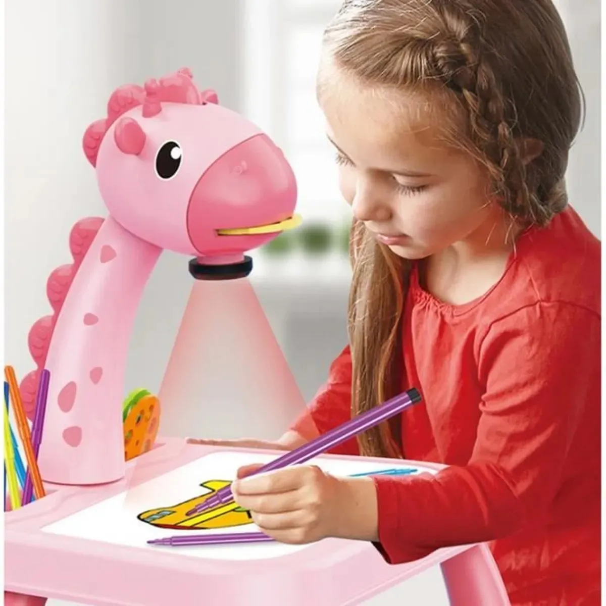 Table de Peinture Enchantée pour Enfants