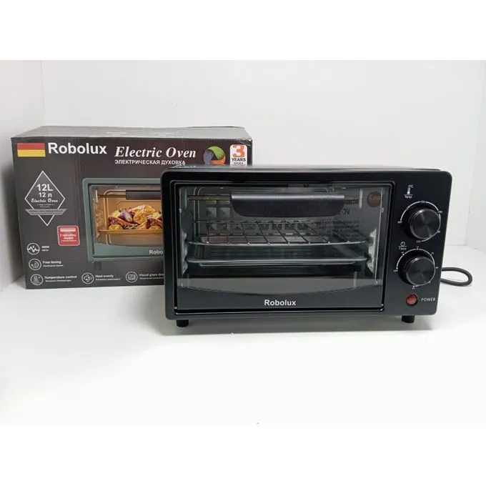 Robolux Mini Four Électrique 12L Votre Allié Culinaire Compact