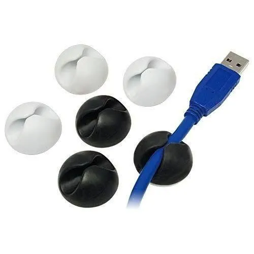 Ensemble de 6 Clips USB en Silicone