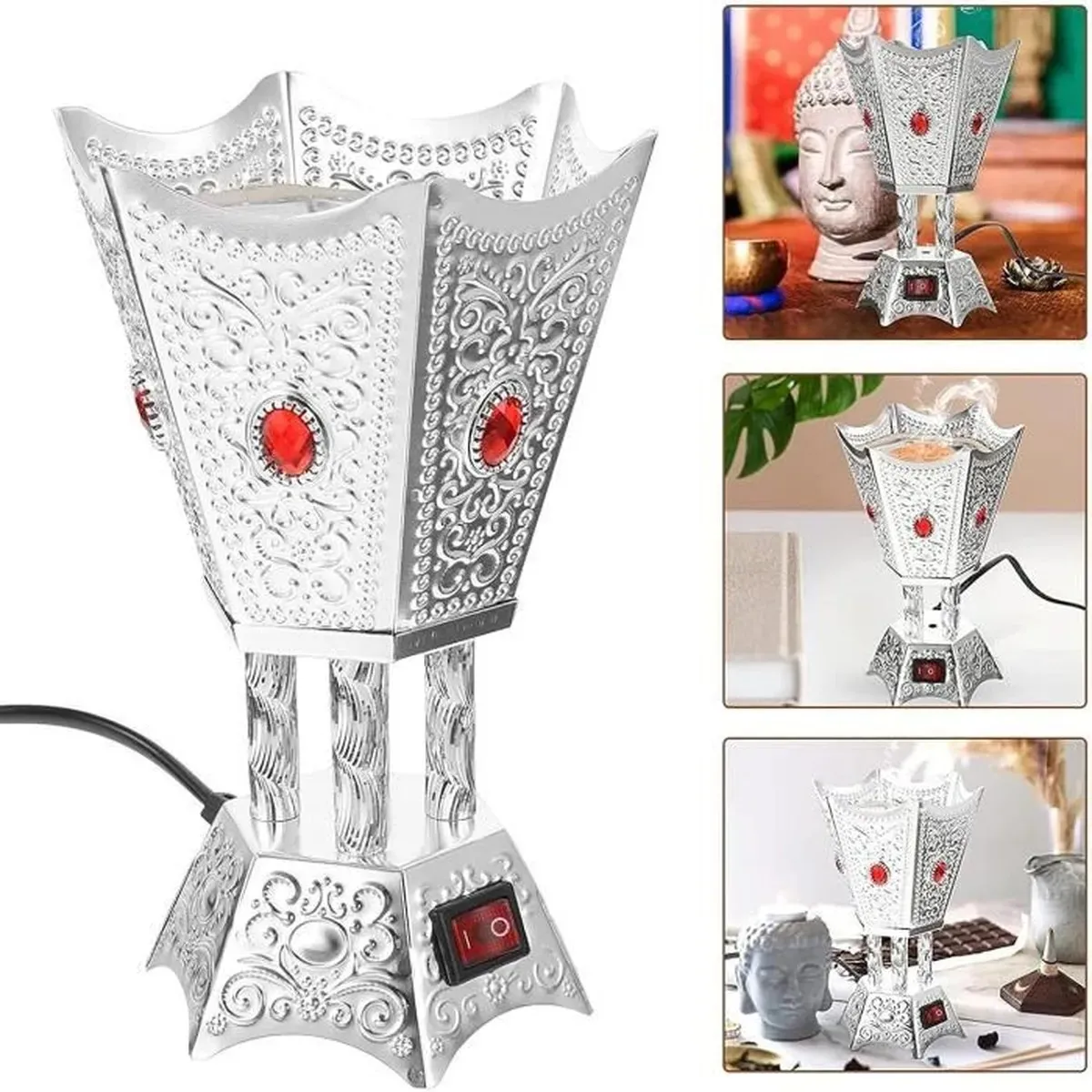 Brûleur d'Encens en Métal pour une Expérience Sensorielle Unique