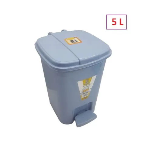 Poubelle en plastique 5L avec couvercle pour une Maison Organisée
