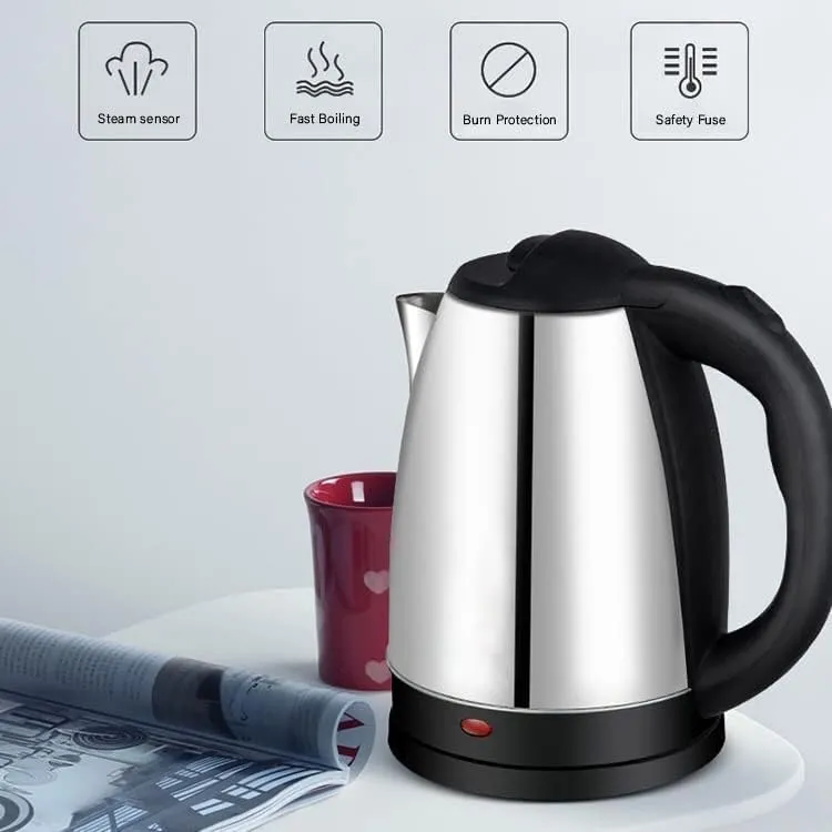 Bouilloire électrique inox pour rapide chauffage de l'eau
