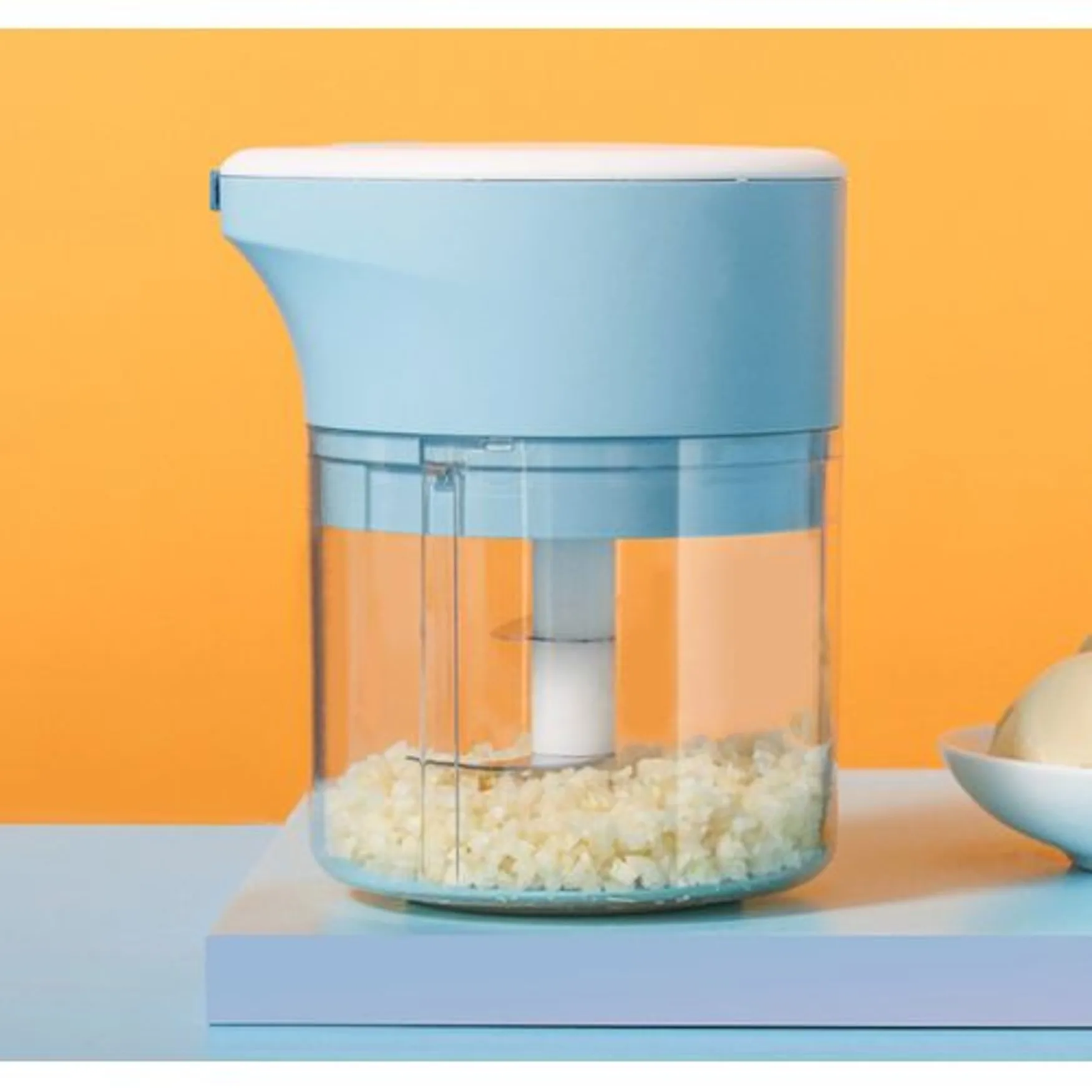 Mini Hachoir Électrique sans Fil pour Légumes et Fruits