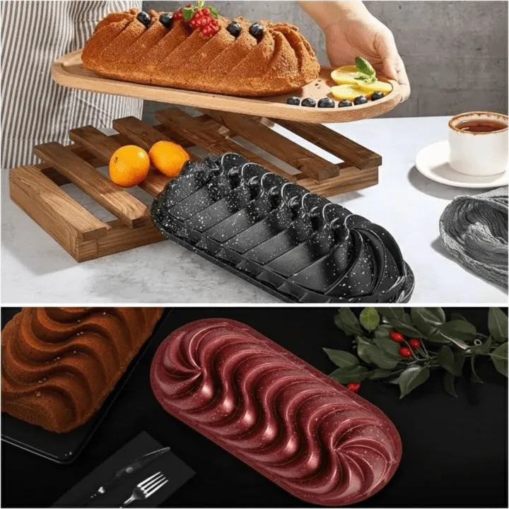 Moule à Cake en Granit Antiadhérent de Qualité (colleur aléatoire)