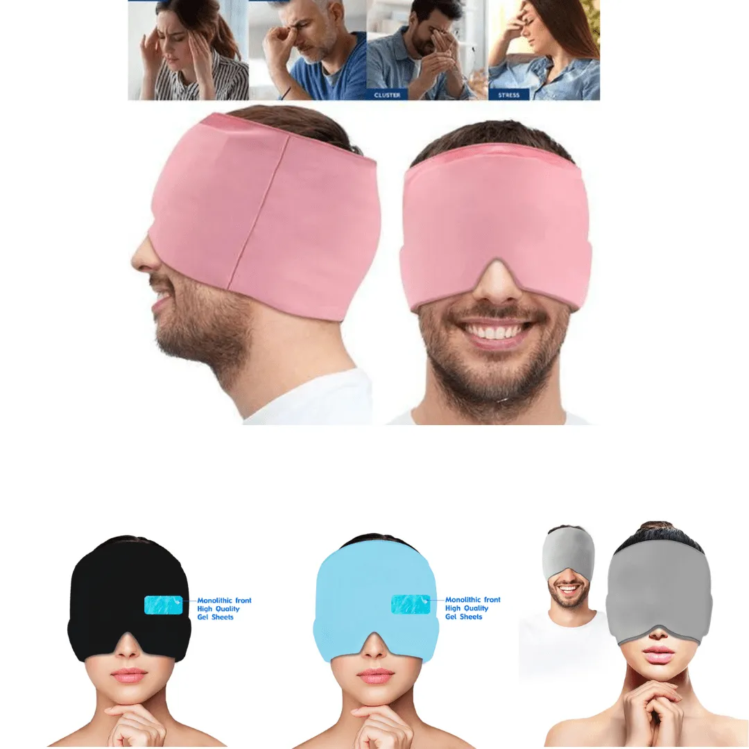 Chapeau de soulagement des maux de tête et de la Migraine (colleur aléatoire)