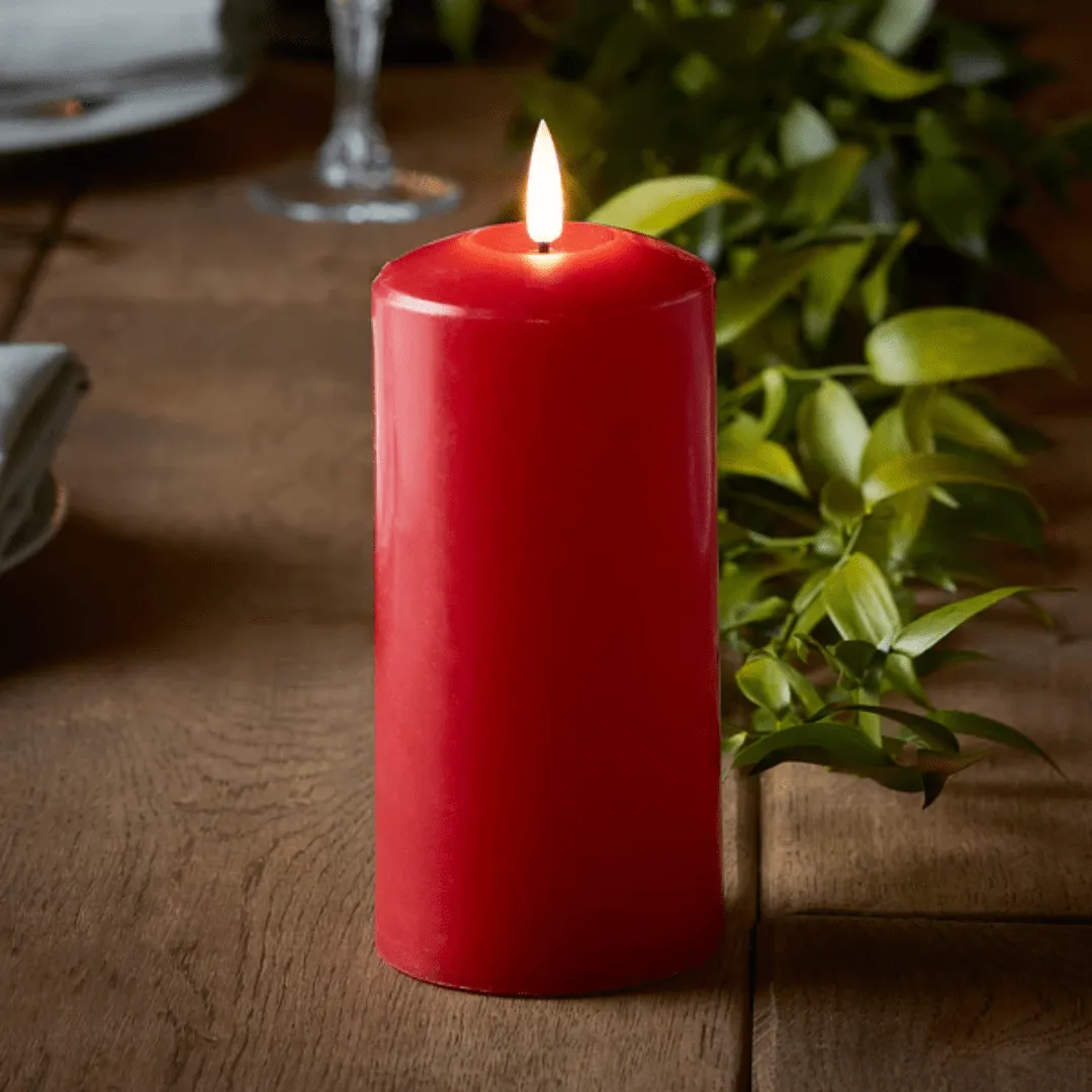 Éclat Passionné Bougie Rouge Parfumée pour une Ambiance Sensuelle