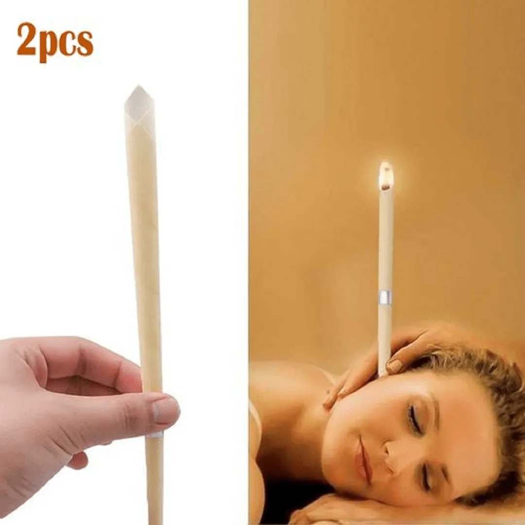 2 pièces Bougie auriculaires, outil de nettoyage pour cire d'oreille