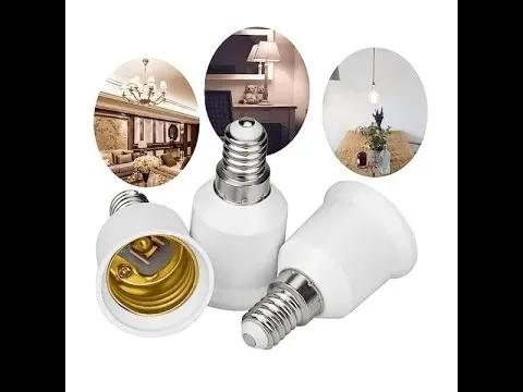 Lot de Douilles de 5 Transformez Votre Éclairage en Un Instant avec Notre  d'Ampoule E14 à E27