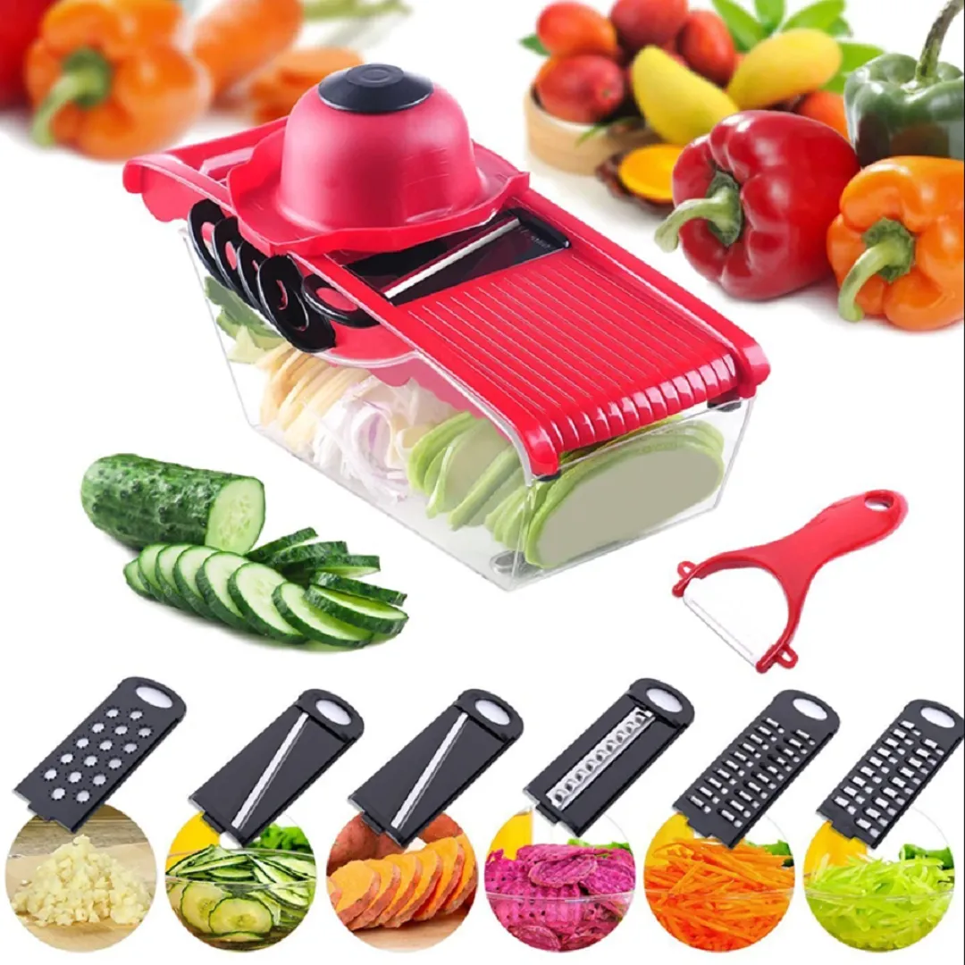 Coupe-légumes Multifonction Mandoline pour Trancher Râper