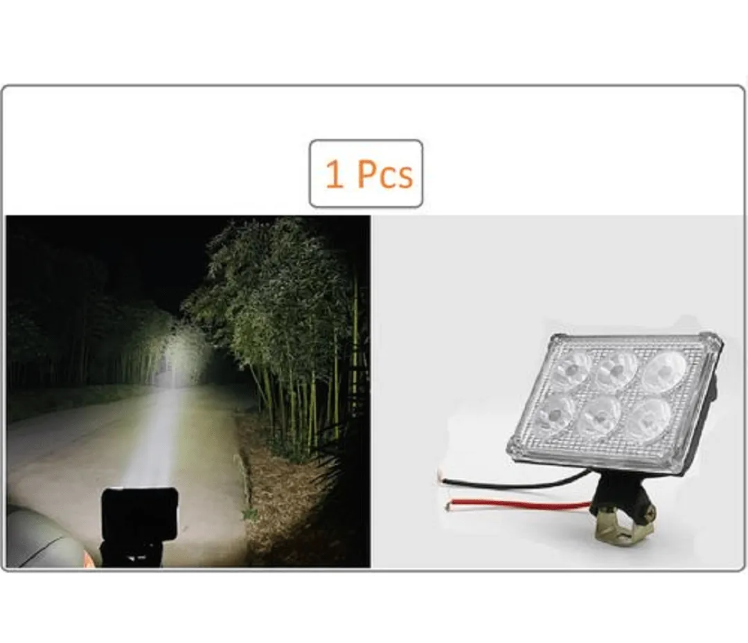 1 pcs Lampe de travail led 30W, phare antibrouillard tout-terrain pour voiture