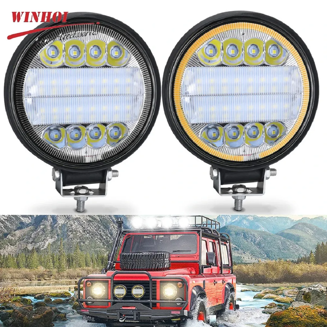 1 Barre de lumière LED tout-terrain combinée pour une conduite marine inégalée
