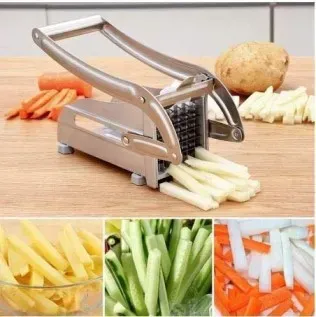 Coupe-Frites 2 en 1 avec Lames en Acier Inoxydable