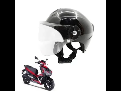 Confort et Protection  Casque de Moto Léger pour une Conduite Sans Souci