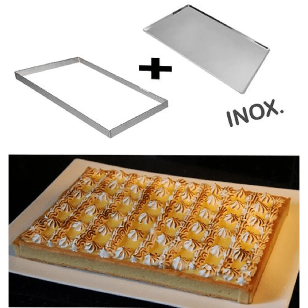 Moule à gâteaux + sa Table, Moule cake en acier inoxydable