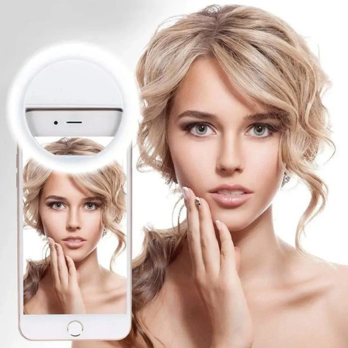 Lumière caméra action l'accessoire ultime pour des selfies éclatants sur tous les smartphones.