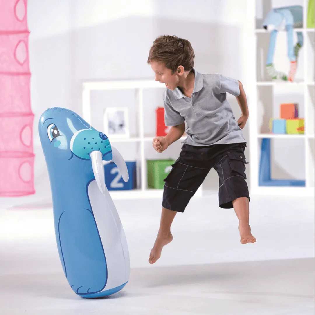 jeu sac de boxe gonflable pour enfants Très amusant