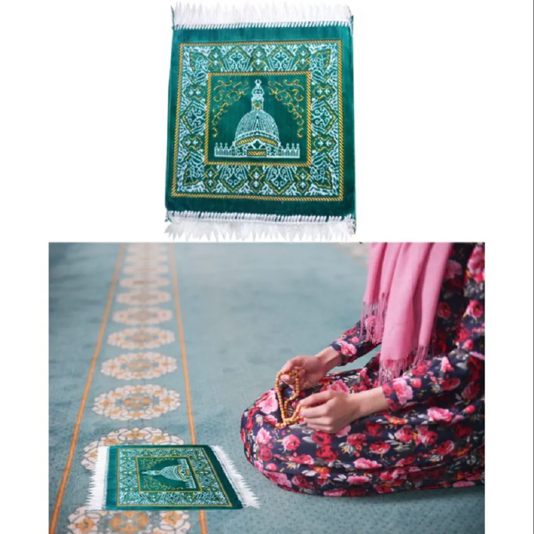 petit Tapis de prière portable et pliable