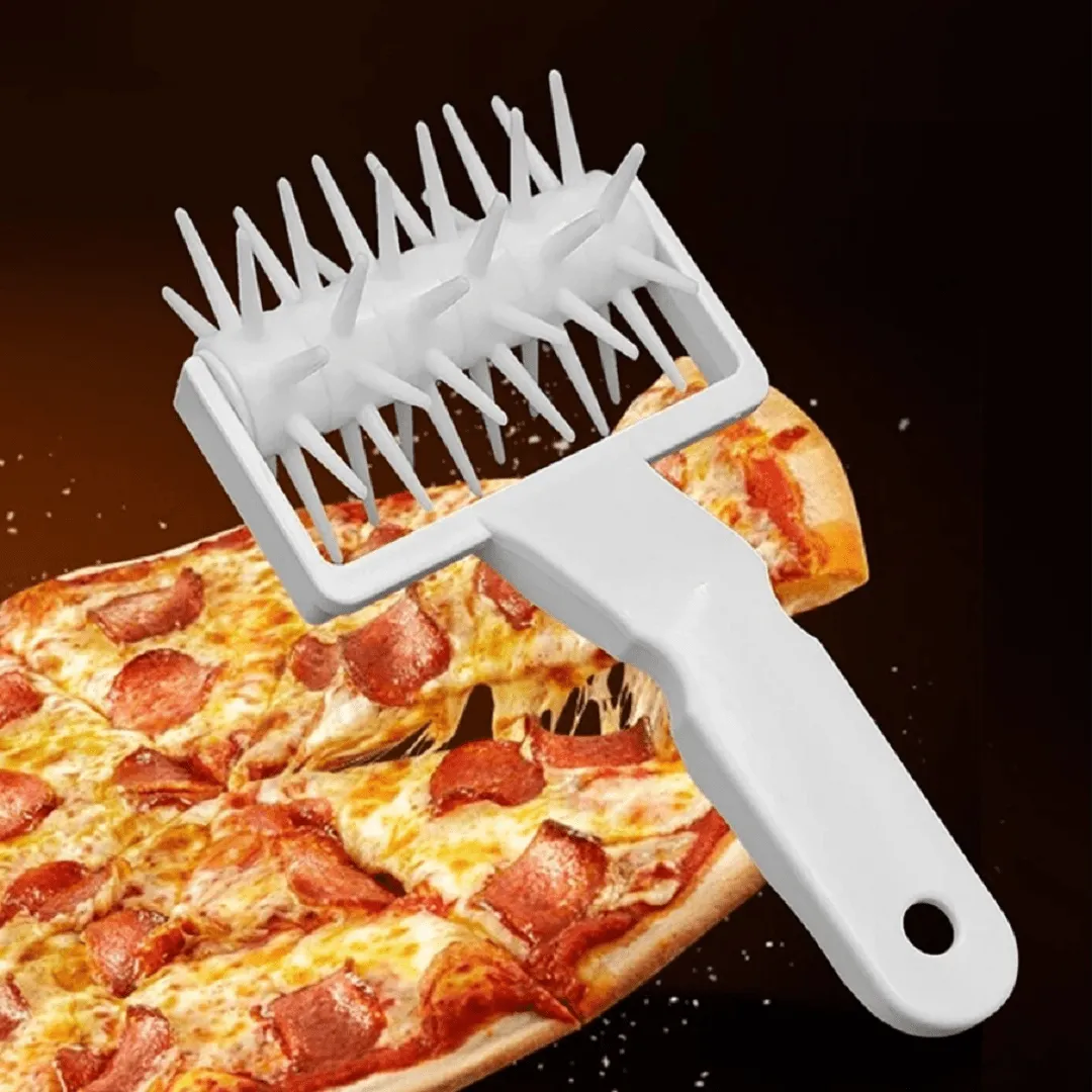 Rouleau pique pâte pour la préparation de pizza