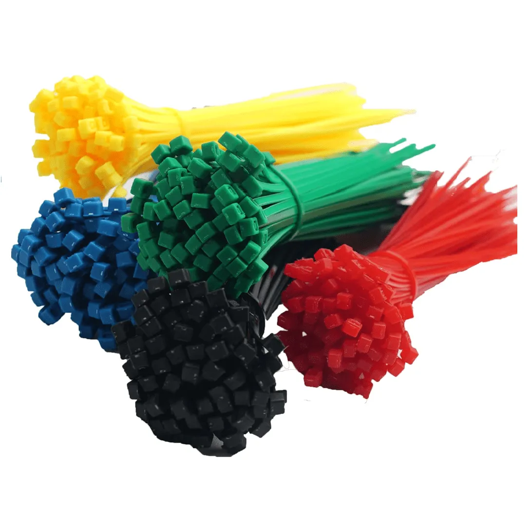 Kit de 250 attaches de câble autobloquantes colorées Polyvalent