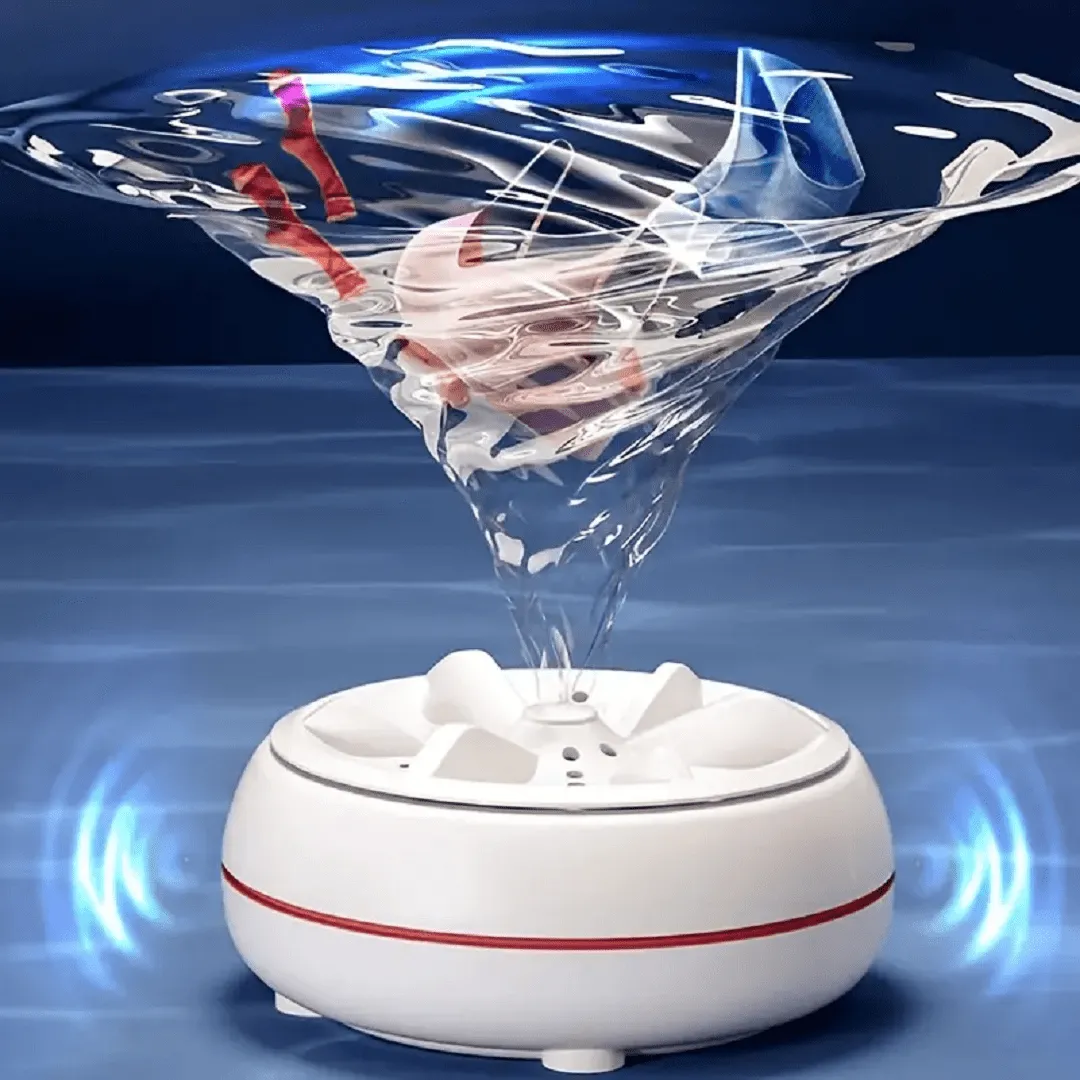 Machine à laver à turbine haute puissance nettoyez votre linge en quelques minutes