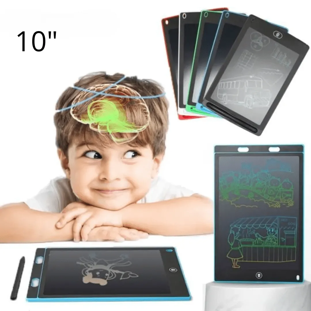 10'' LCD à dessin électronique avec bouton d'effacement (colleur aléatoire)