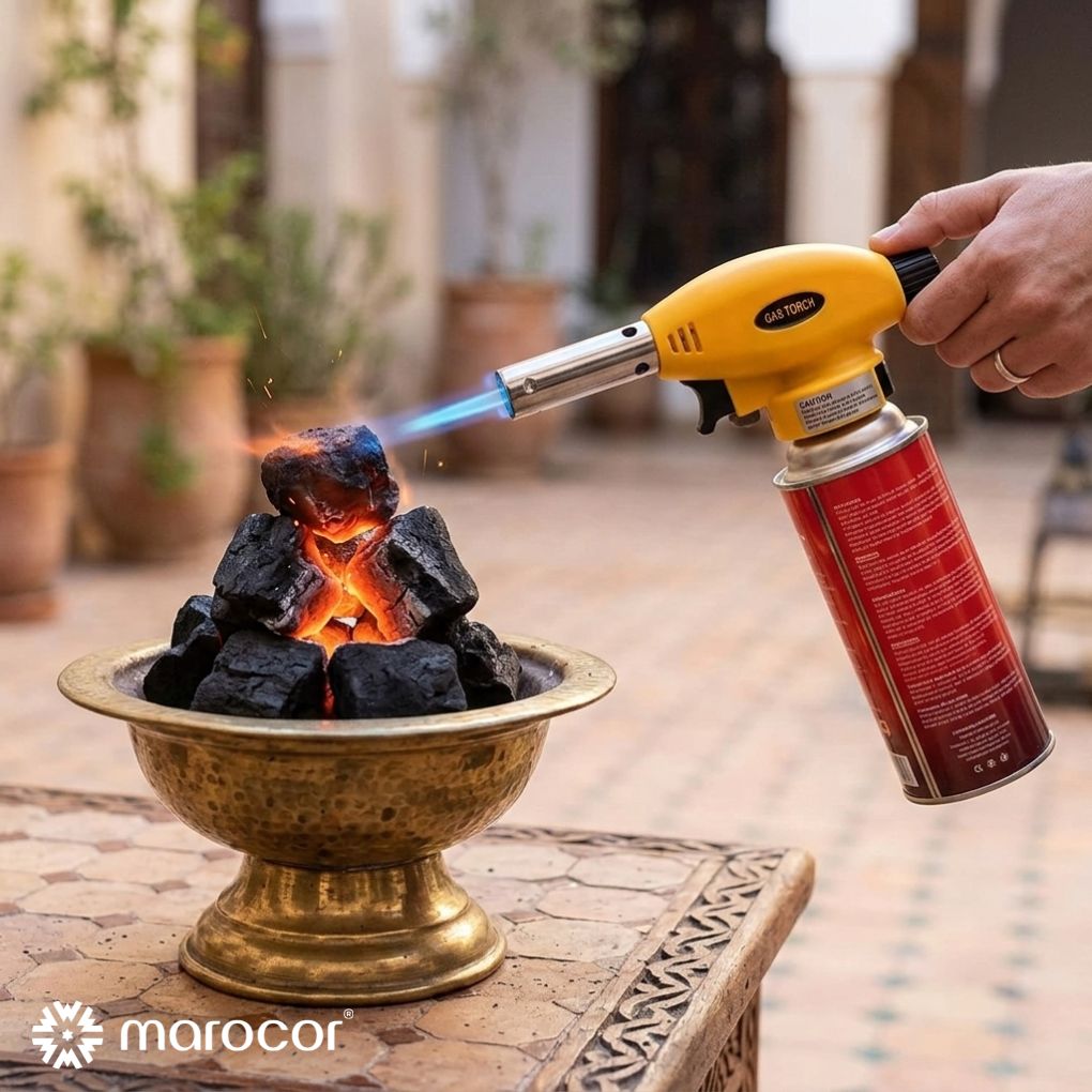 Briquet à Gaz Polyvalent pour le Camping et le Barbecue