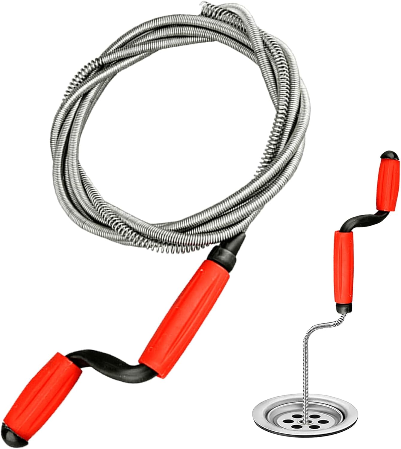 Déboucheur de Canalisation à Tambour avec Manivelle Ergonomique